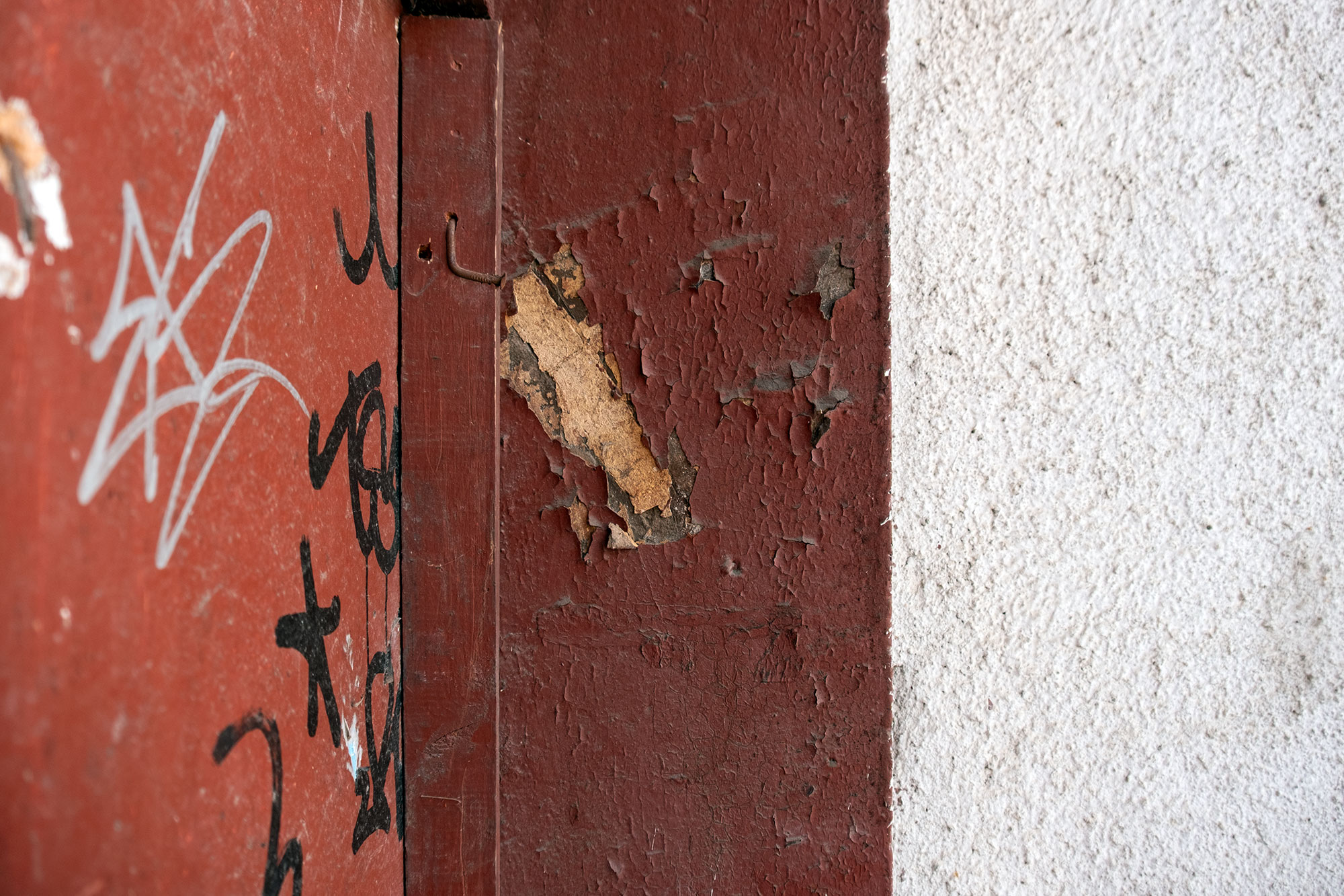 Stryi - trace of a mezuzah